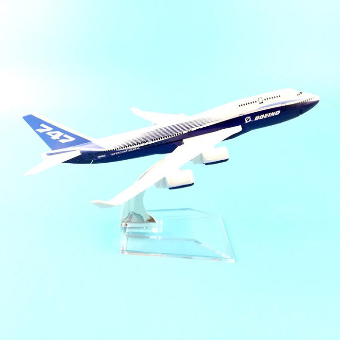 Máy bay mô hình B747 (16cm) nguyên bản