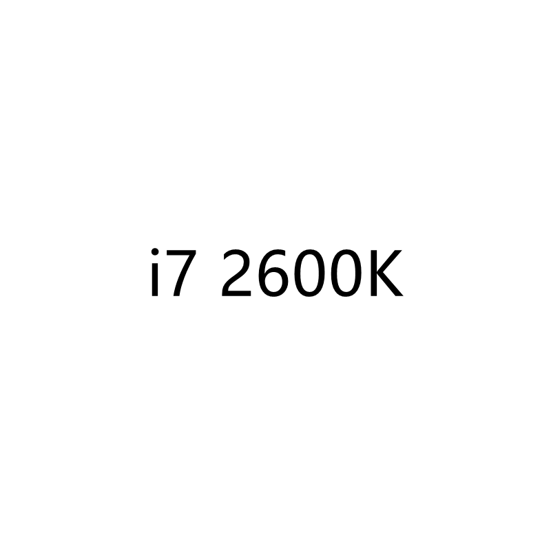 Được sử dụng cho Intel Core i7 2600K 3.4GHz SR00C Quad-Core i7-2600K LGA 1155 CPU Bộ xử lý CPU
