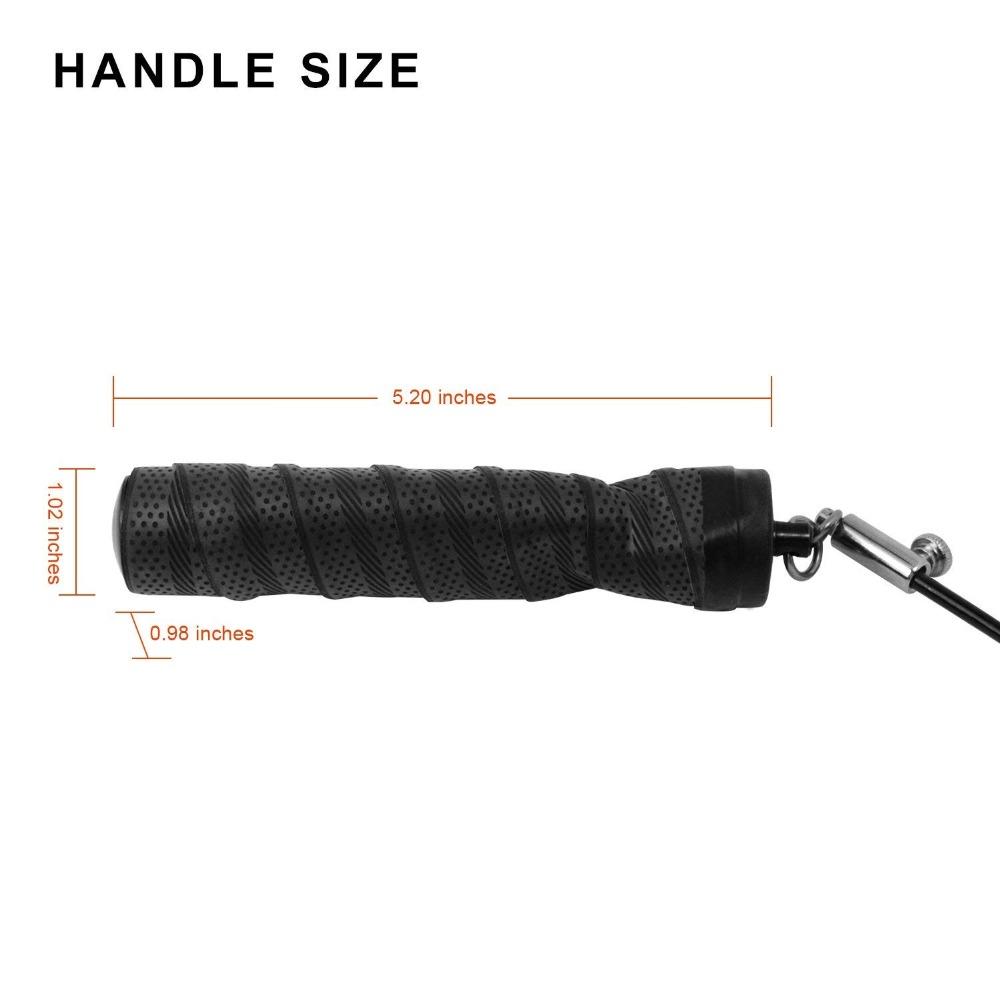 Dây Nhảy Tốc Độ Dây Nhảy Crossfit Dây Nhảy Thể Dục Dây Nhựa PVC Chắc Chắn Lớp Cao Su Có Thể Điều Chỉnh Mang Tốc Độ Cao cabl