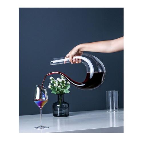 Bình Rót Rượu Vang, Bình Thở Đựng Rượu Vang Thiên Nga, Decanter 1200ml