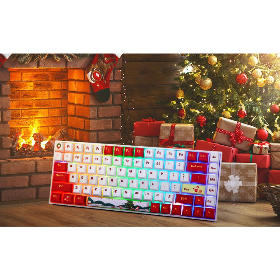 Bộ Keycap Newmen Christmas (Noel) thick PBT Dye-sub - Hàng Chính Hãng