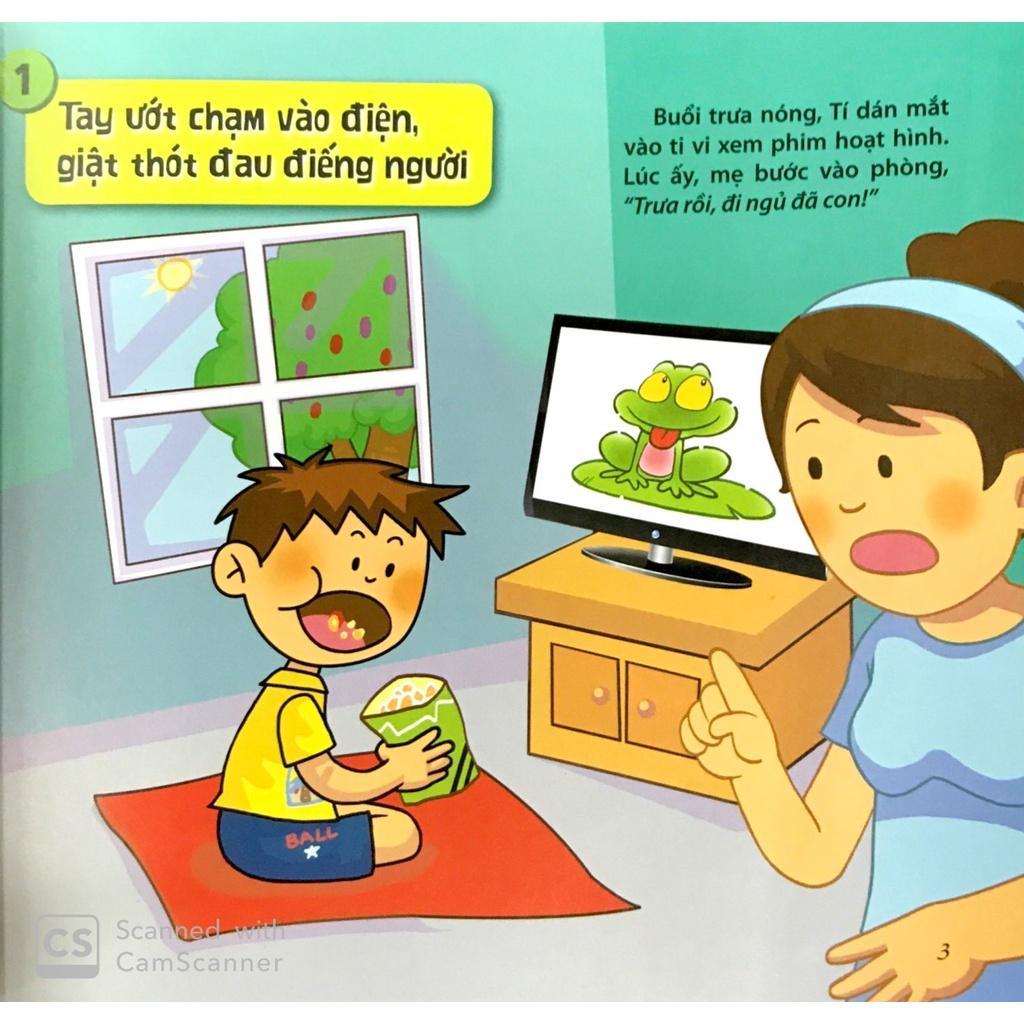 Sách - Combo 15 Bài học an toàn cho bé - Kim Đồng