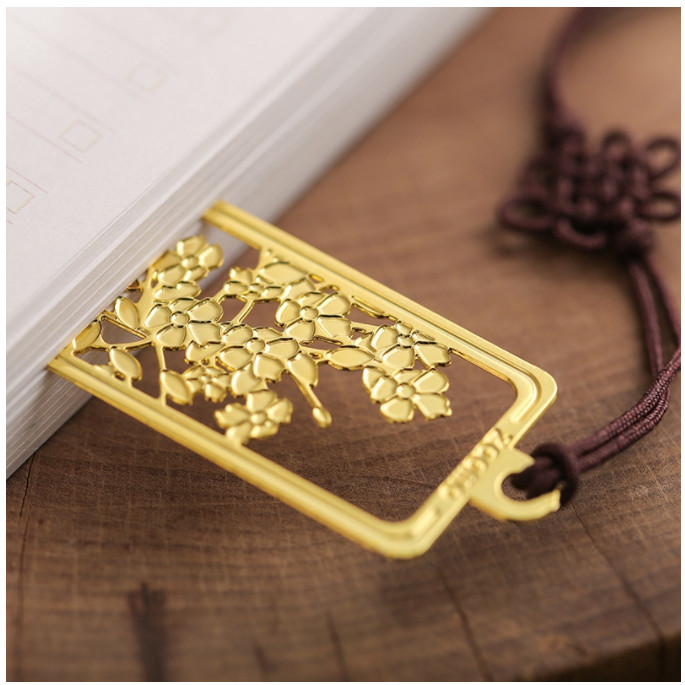 Bookmark Đánh Dấu Sách Phong Cách Trung Hoa - 8cmx2.3cm - Giao Mẫu Ngẫu Nhiên