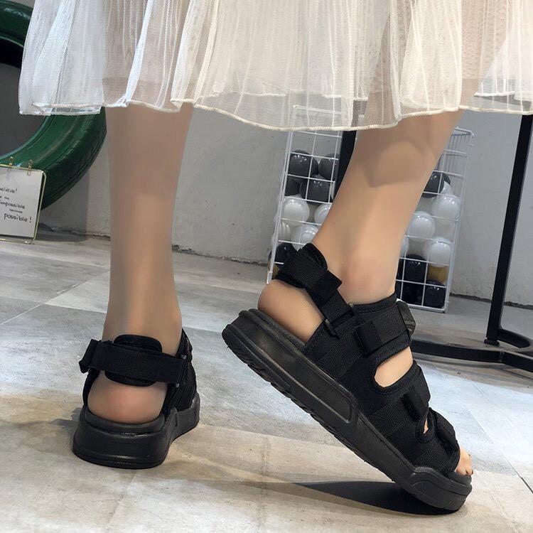 Sandal nữ nam AB siêu HOT 3 quai ngang kèm quai gót rời tiện lợi