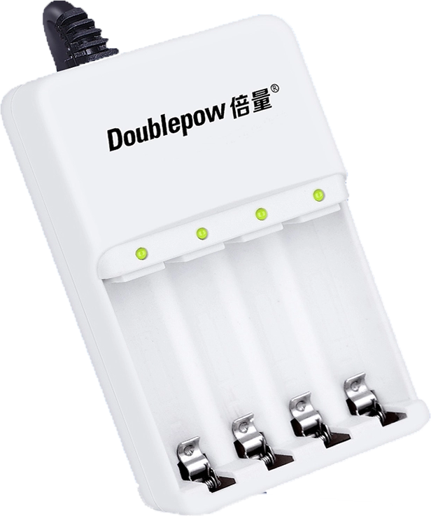 Bộ Sạc Pin Tiểu Doublepow K02 Dòng Sạc Nhanh - Tự ngắt - An Toàn - Sạc các loại Pin AAA, AA Sạc Pin Micro Không Dây - Sạc Pin Đồ Chơi Điện Tử - Sạc Pin Tiểu Dung Lượng Cao Hàng Chính Hãng