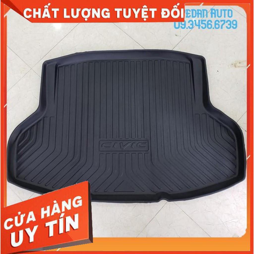 Lót cốp nhựa dẻo Honda Civic 2018-2019
