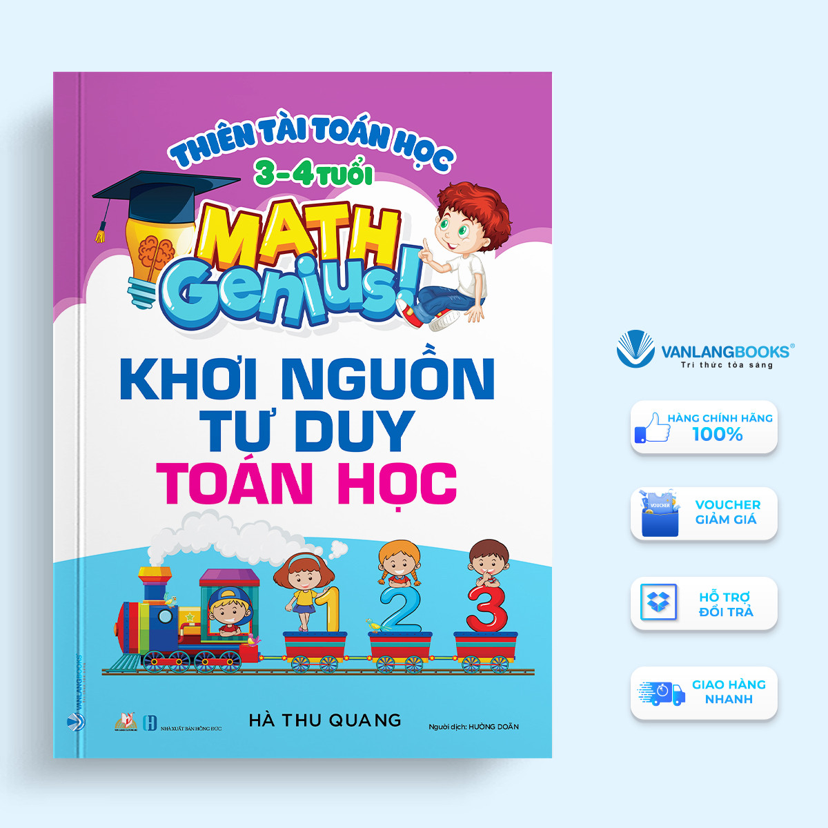 Thiên Tài Toán Học (3 - 4 Tuổi ) - Khơi Nguồn Tư Duy Toán Học
