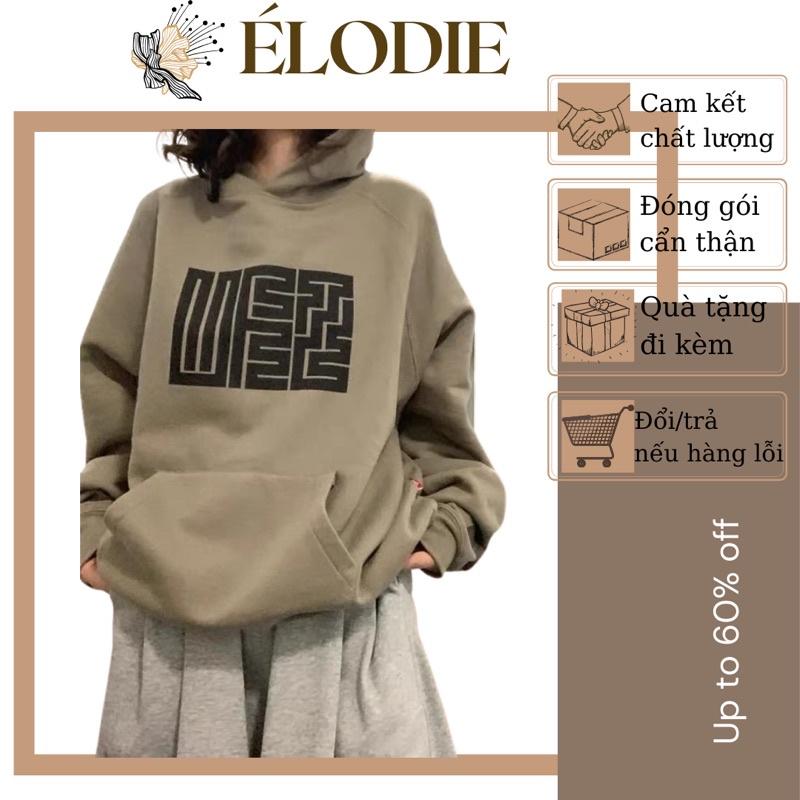 Áo Hoodie Nỉ Bông Dày Dặn Unisex Cho Cả Nam Và Nữ Phong Cách Ulzzang