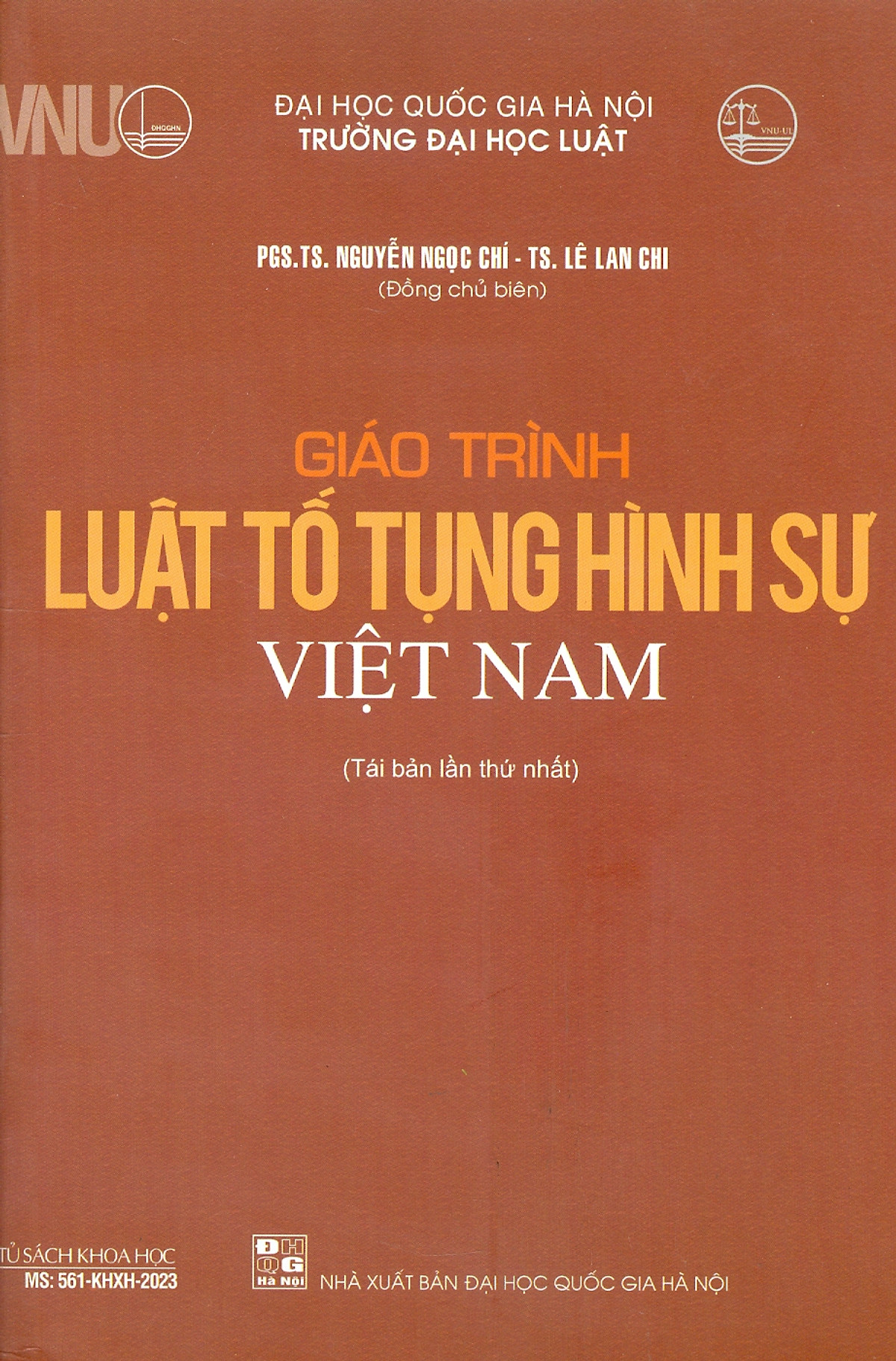 Giáo Trình Luật Tố Tụng Hình Sự Việt Nam - PSG. TS. Nguyễn Ngọc Chí