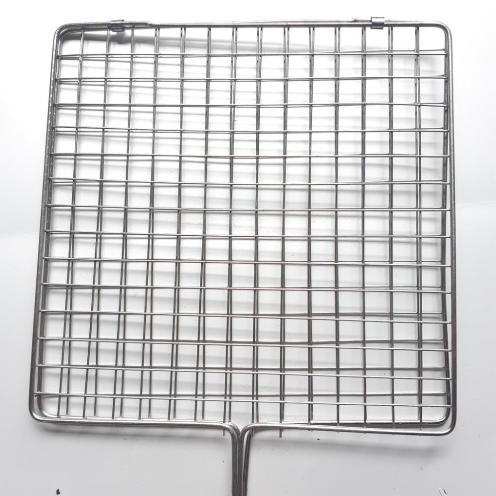 KẸP CHẢ INOX LOẠI NHỠ 24x24cm