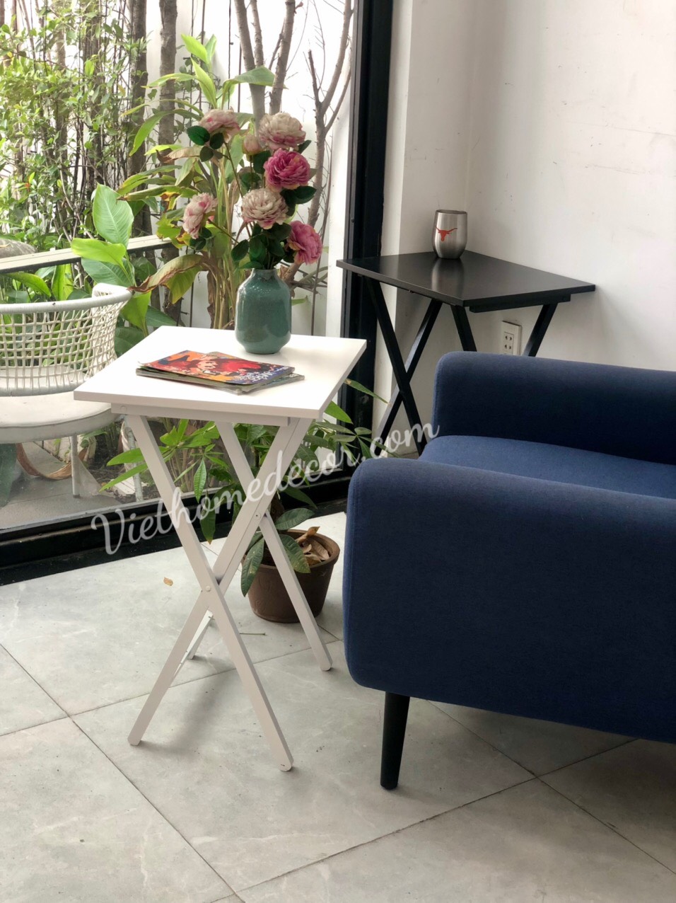 Bàn Cafe Xếp Gọn Tiện Lợi S18 - Thương hiệu Viet Home Decor