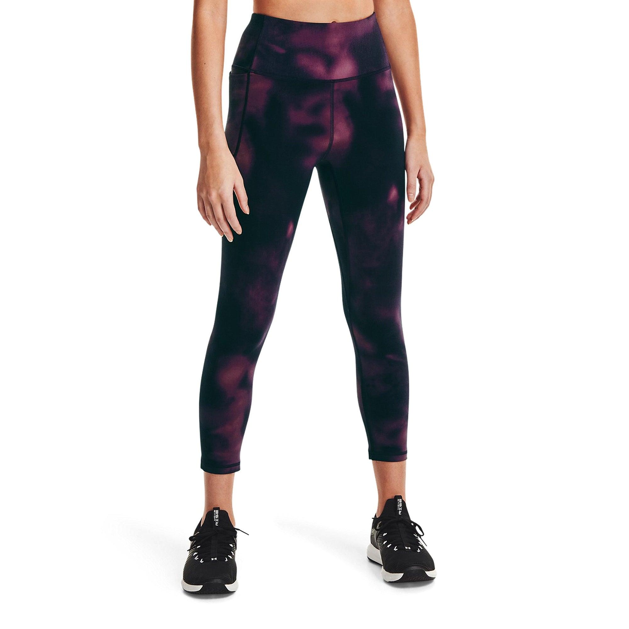 Quần legging thể thao nữ Under Armour Meridian Printed Crop - 1361001-501