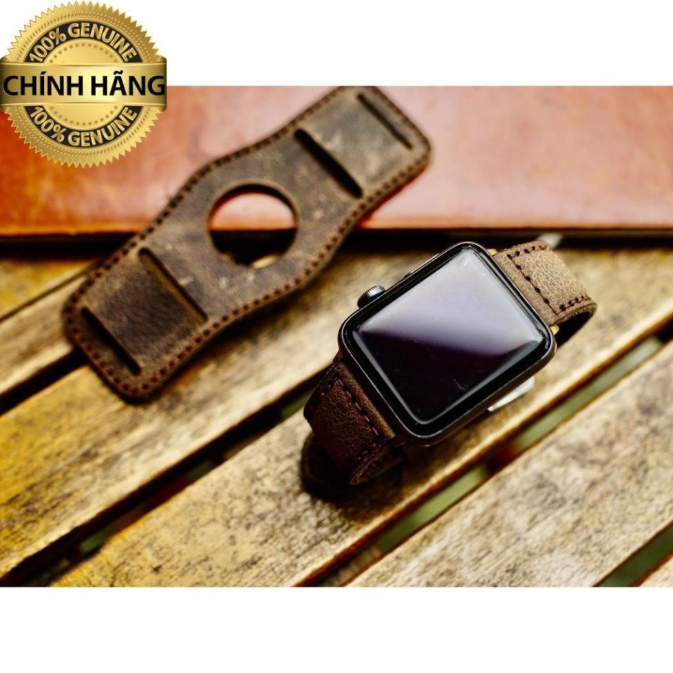DÂY ĐỒNG HỒ DA SÁP NGỰA VÂN HẠT TỰ NHIÊN – RAM CLASSIC 1959 - HÀNG CHÍNH HÃNG RAM LEATHER .