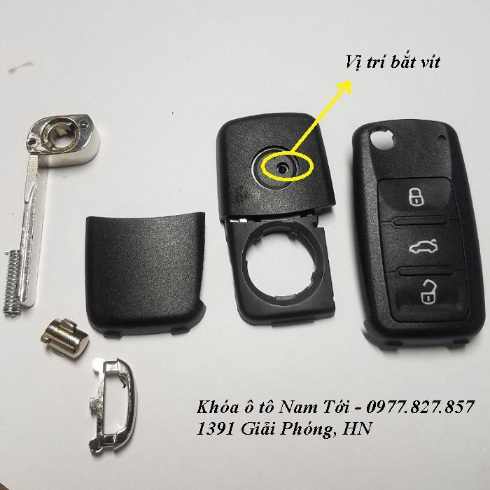 Vỏ chìa khóa xe ô tô Volkswagen