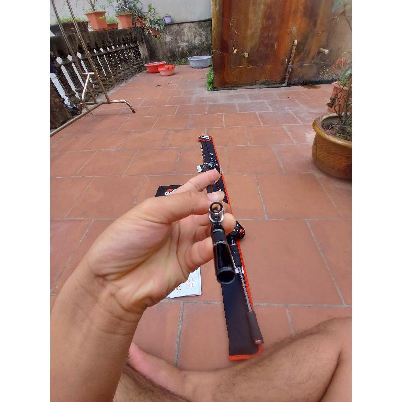 Cần lure abu black max và máy ngang abu black max