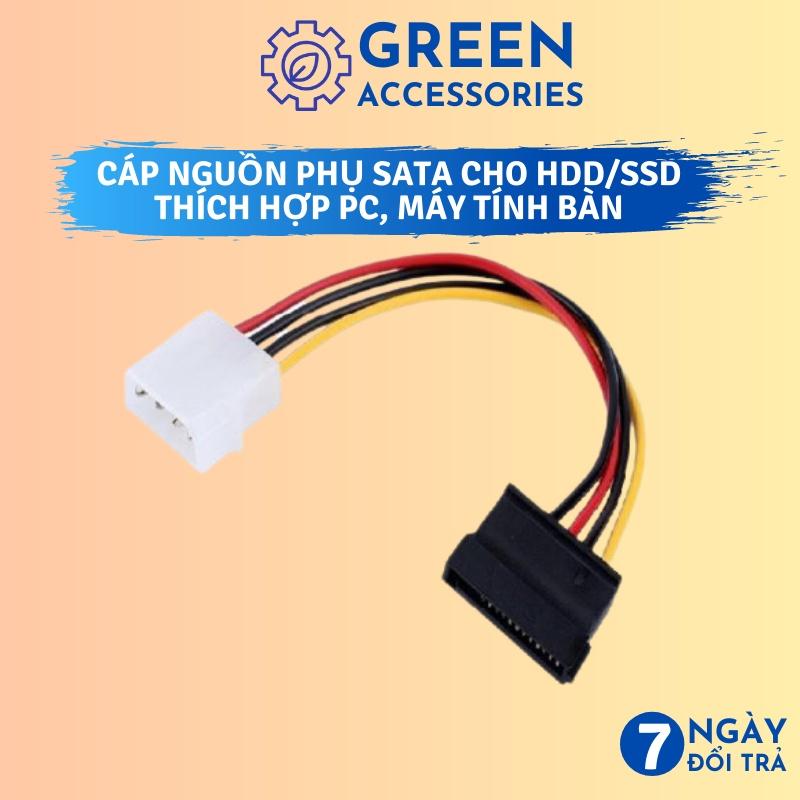 Cáp Nguồn Phụ PC Cho Ổ cứng SSD HDD Sata 2.0/3.0 DVD ROM - Cáp Nguồn Sata Cho Ổ Cứng