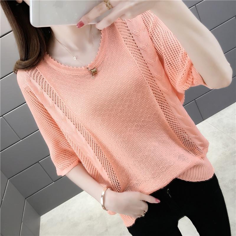 Áo len công sở mỏng tay lỡ, thời trang hè thu xinh cho phái nữ CS32