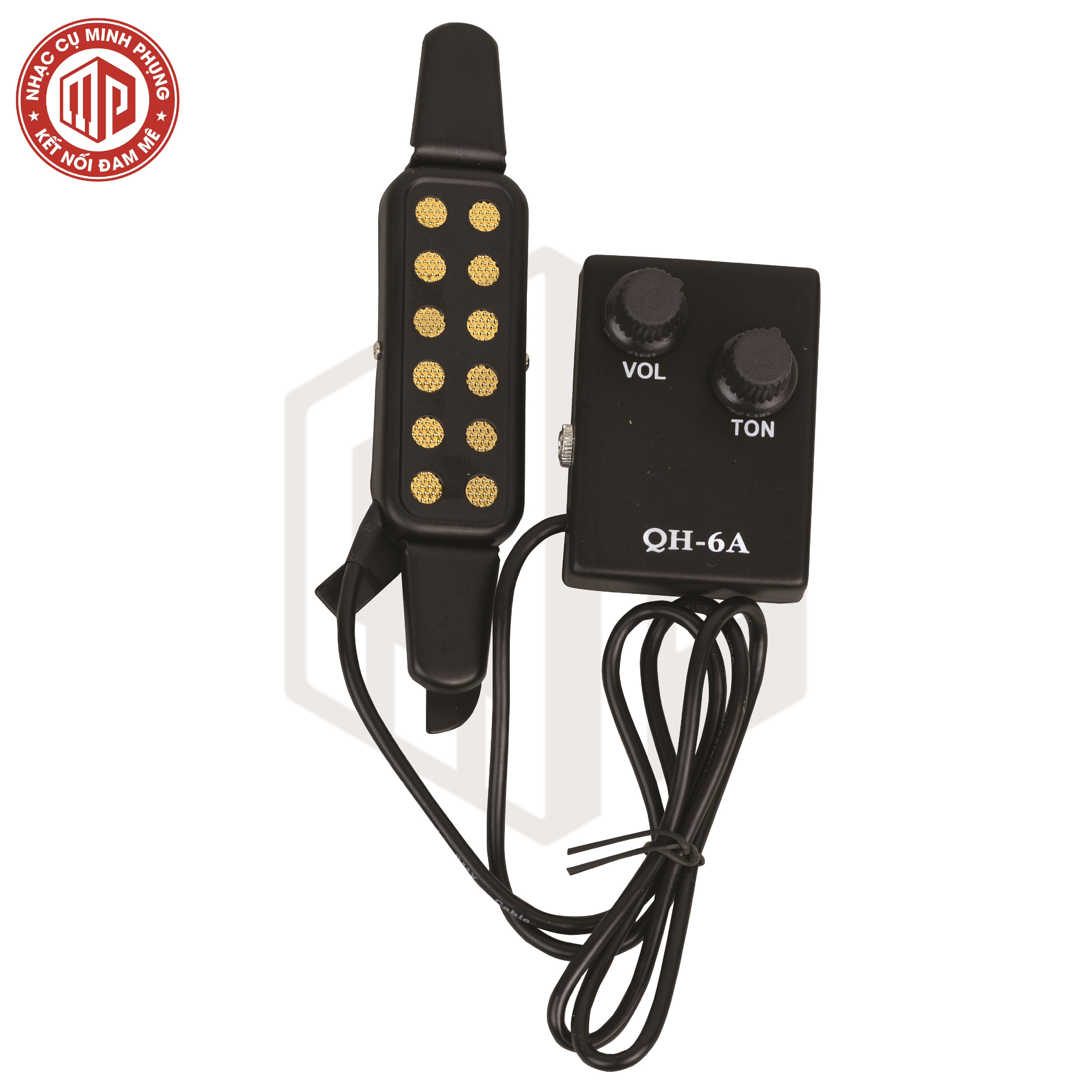 Pickup, Pick up, Pick-up Guitar - Kzm Kurtzman QH-6A (QH6A) - Tương thích với tất cả các loại Guitar - Hàng chính hãng