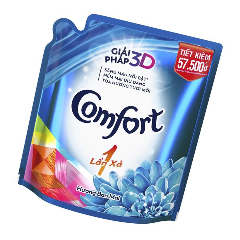 COMBO 2 túi Nước xả vải Comfort 1LX Ban mai 2.6LX2