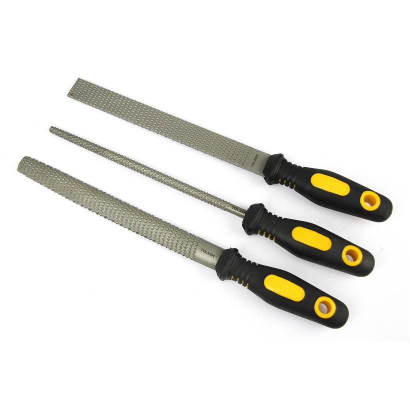 BỘ DŨA GỖ 3 CÂY 200MM,8'' TOLSEN 32037