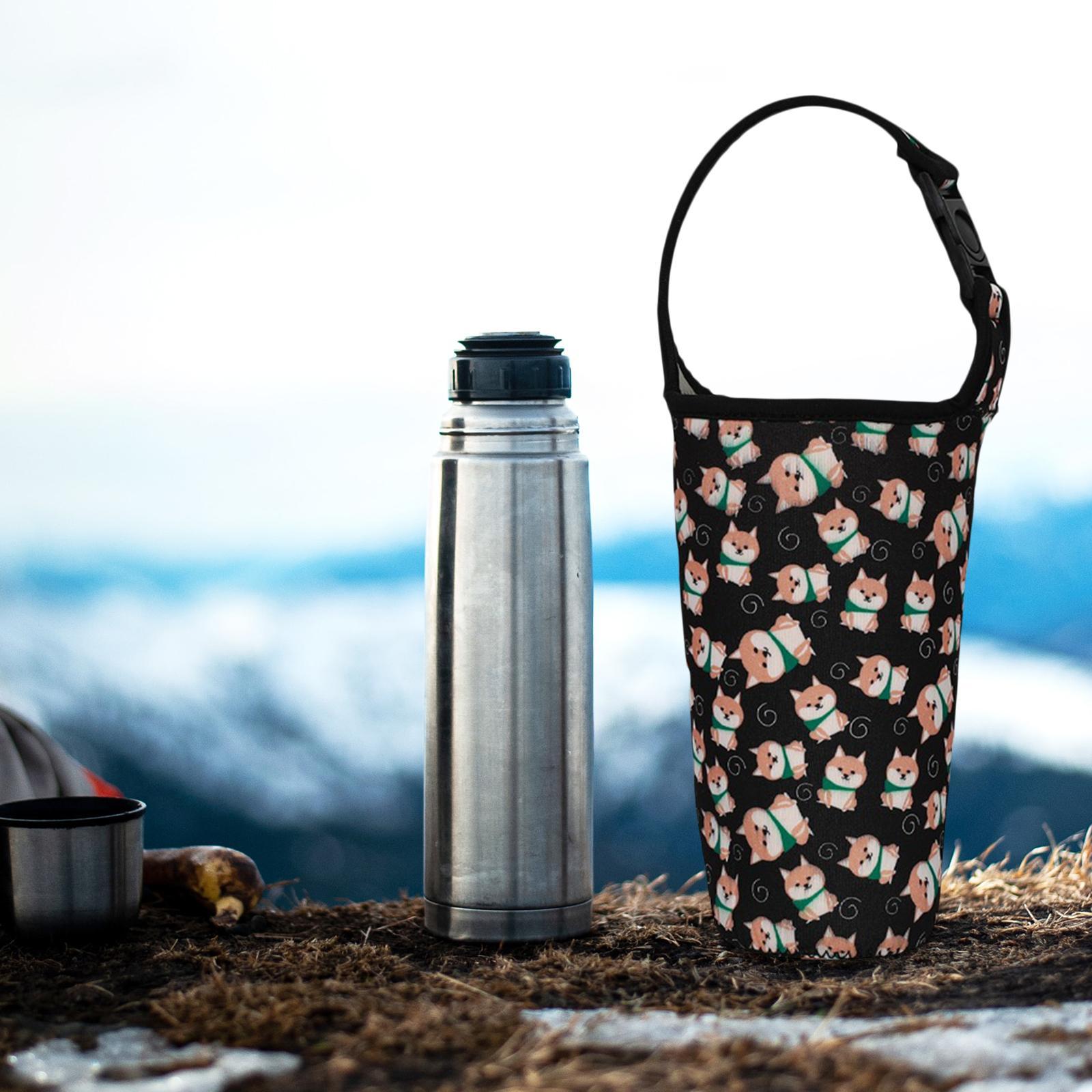 Neoprene Insulated Iced Coffee Cup Sleeves Cup Water Bottle Carrier Kettle Pouch for Fishing Coffee Mug Picnics