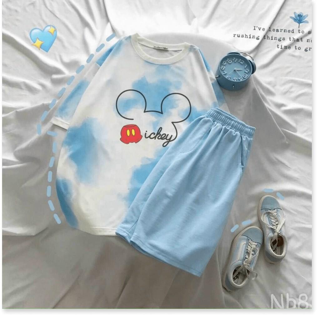 SET BỘ NỮ THUN COTTON,CHẤT LIỆU THOÁNG MÀU,HỌA TIẾT XINH XẮN KHÁNH AN FASHION
