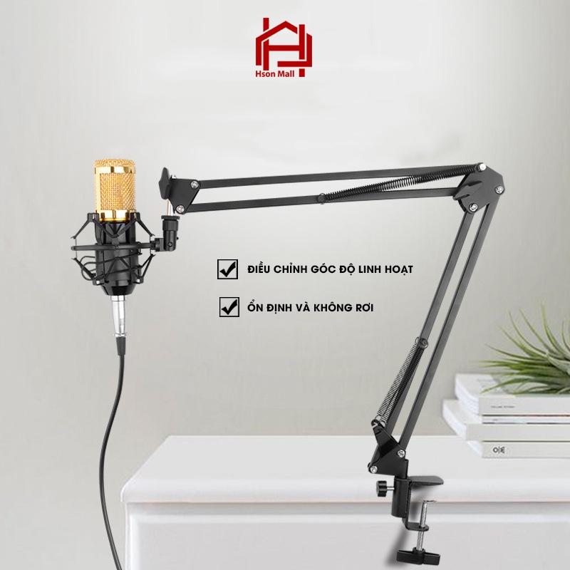 Chân kẹp mic và màng lọc thu âm Microphone NB35