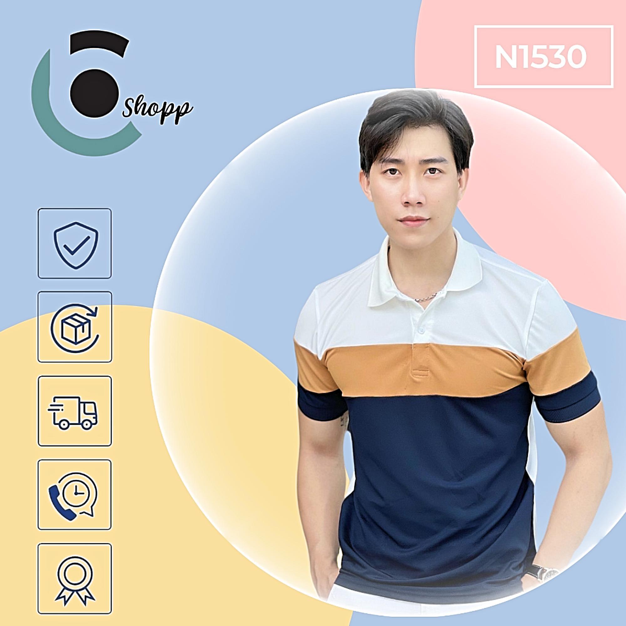 Áo thun nam Polo có cổ sang xịn mịn cao cấp
