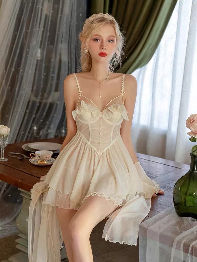 Váy Ngủ Thiết Kế Nhẹ Nhàng - B.Lingerie
