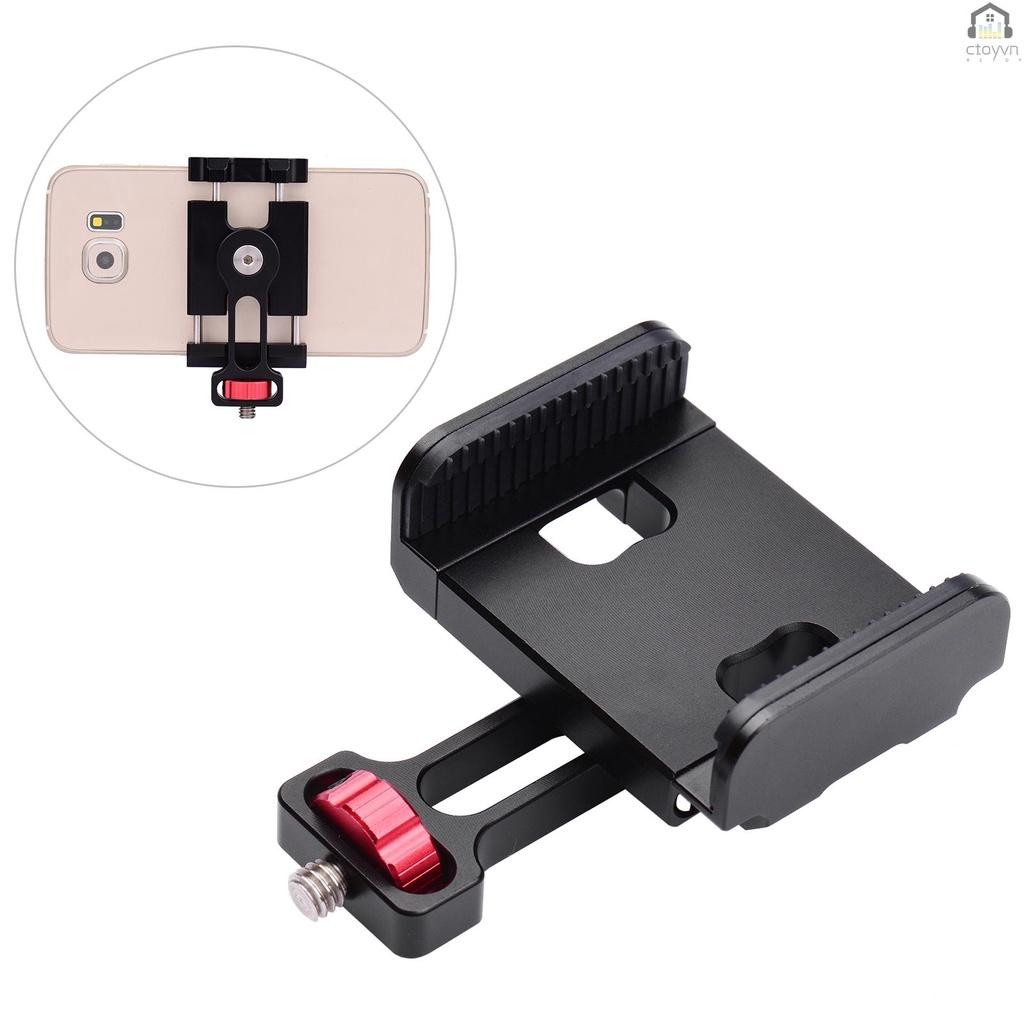 Kẹp giữ điện thoại kèm núm vặn 1/4 inch xoay 360 độ thay thế cho Hohem iSteady Pro 2/3