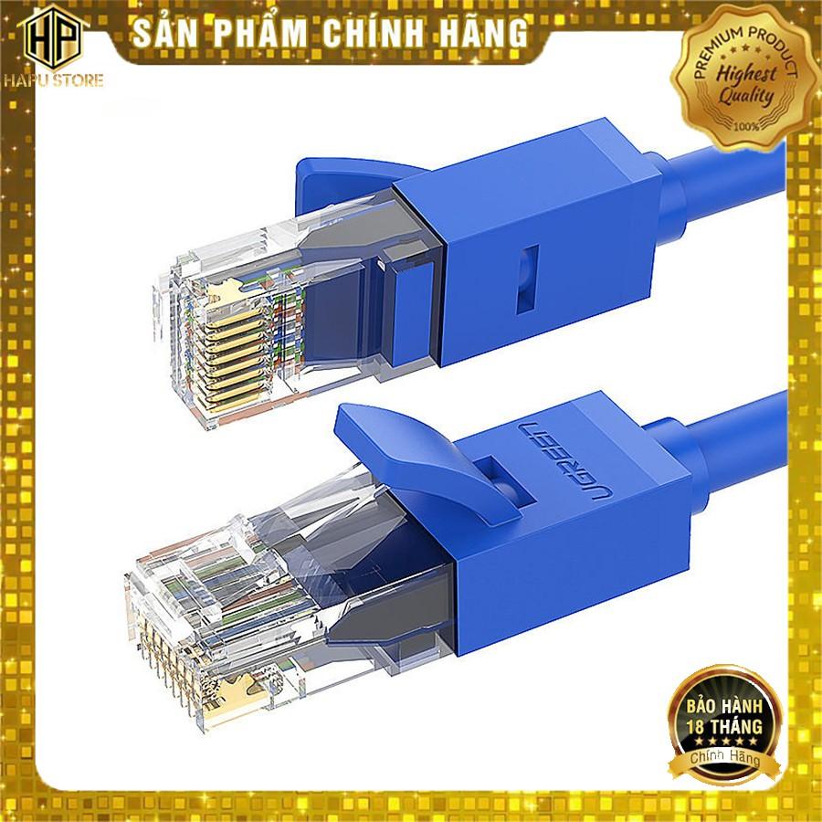 Cáp mạng Cat 6 đúc bấm sẵn UTP NW102 Ugreen dài từ 15 - 50M chính hãng - Hàng Chính Hãng