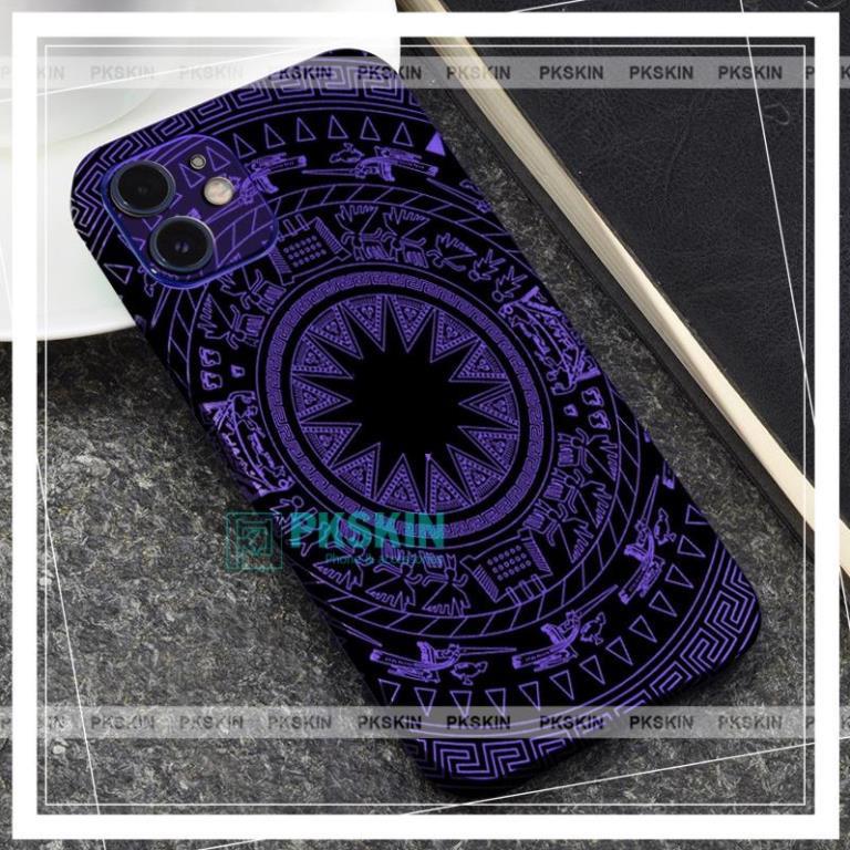 Miếng dán skin cho iphone 13 , iphone 13 pro , iphone 13 pro max , iphone 13 mini trống đồng
