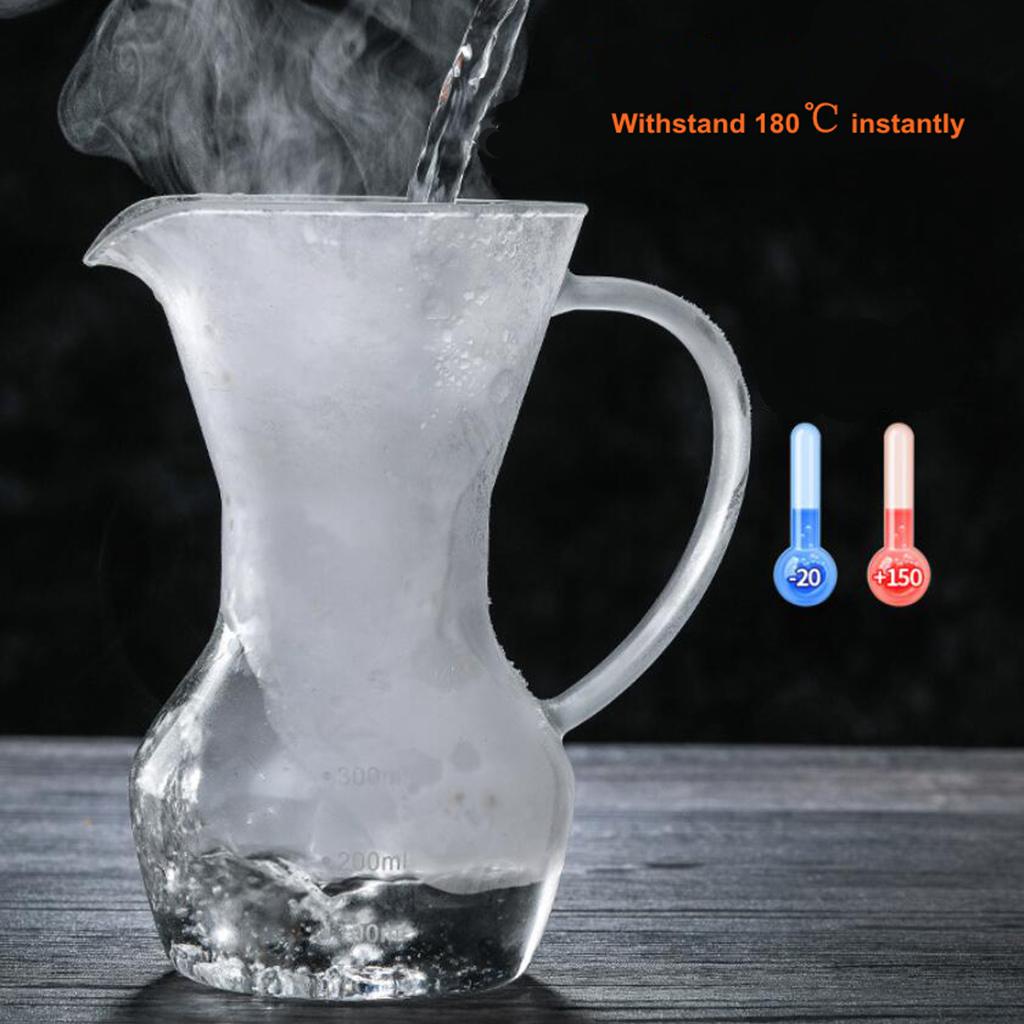Pour Over Coffee Maker Glass Coffee Drip Kettle Coffee Brewing Tool