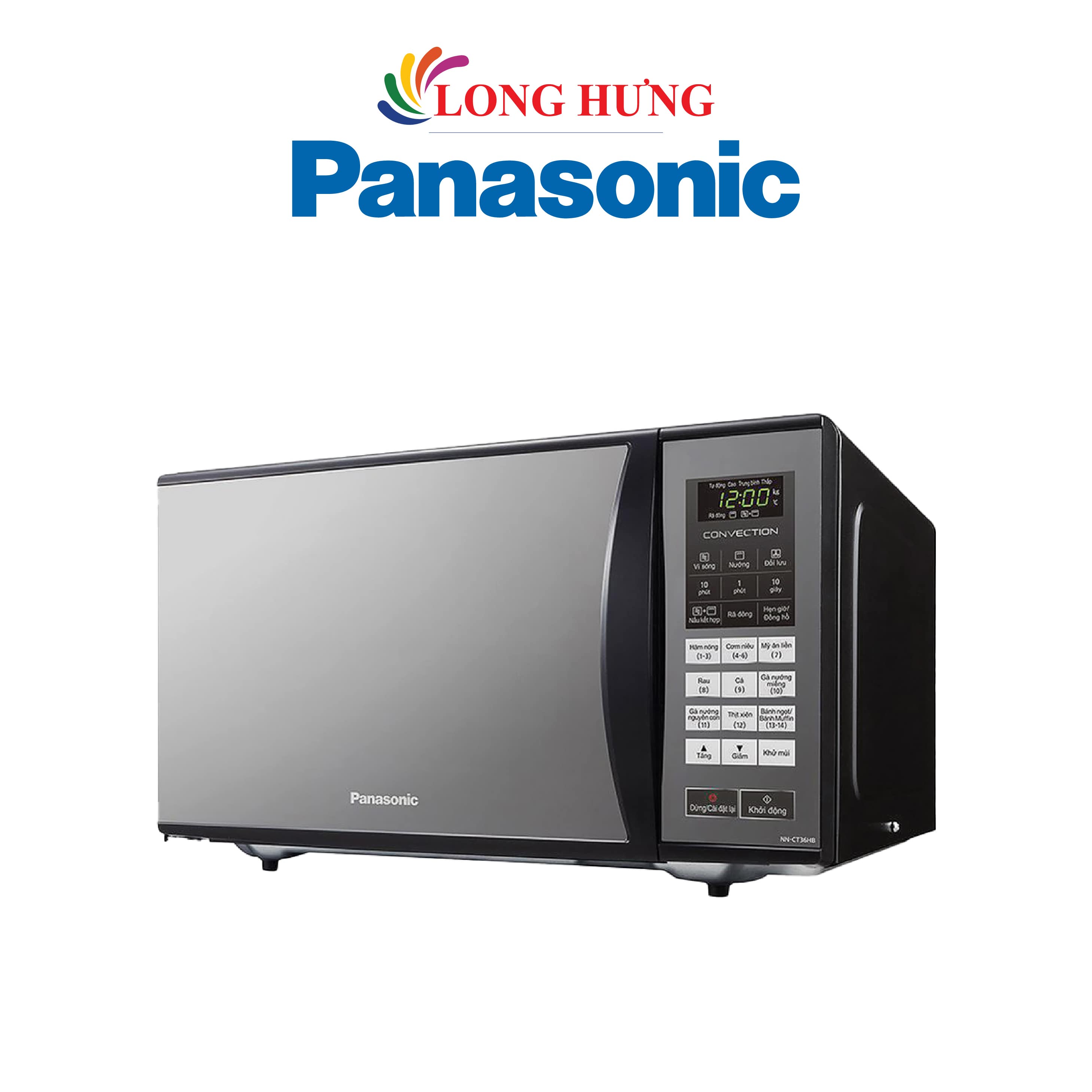 Lò vi sóng Panasonic 23 lít NN-CT36HBYUE - Hàng chính hãng