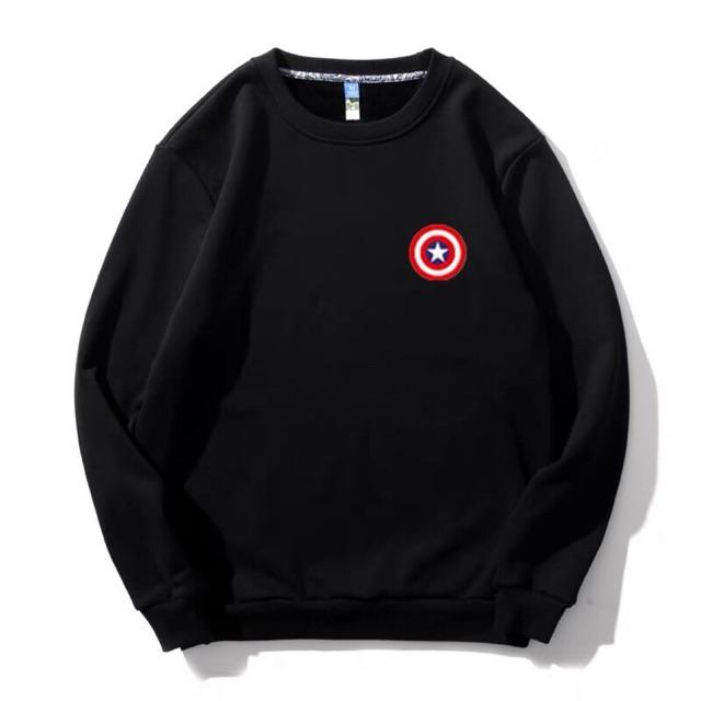 Áo sweater thu đông logo captain có bigsize