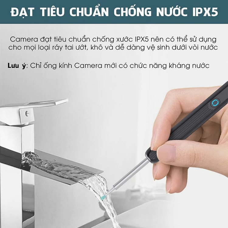 Dụng Cụ Lấy Ráy Tai Có Gắn Camera Nội Soi Đa Năng Hình Ảnh Sắc Nét Bộ Dụng Cụ Lấy Ráy Tai Không Dây Có Camera Và Đèn Led