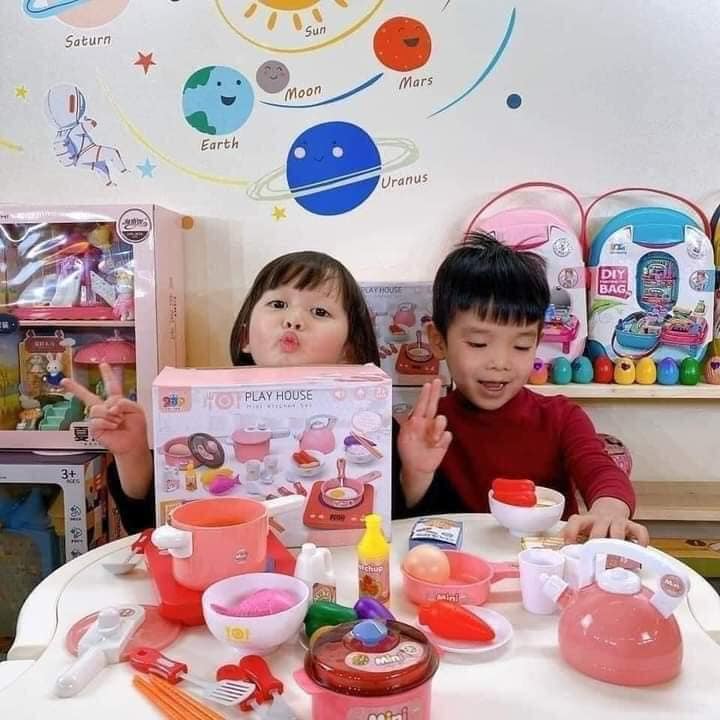 Đồ Chơi Trẻ Em, Đồ Chơi Nấu Ăn 36 Chi Tiết, Đồ Chơi Cho Bé Gái Bé Trai Thoả Sức Sáng Tạo