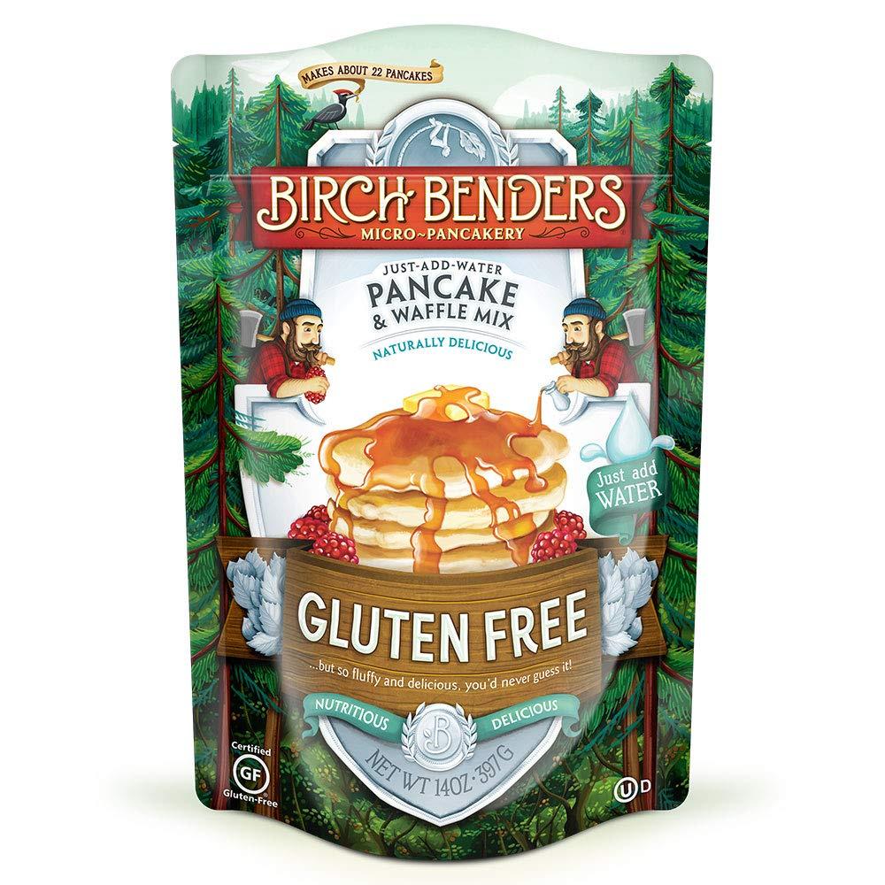 BỘT BÁNH PANCAKE GLUTEN-FREE Birch Benders Pancake &amp; Waffle Mix, 397g (14oz)