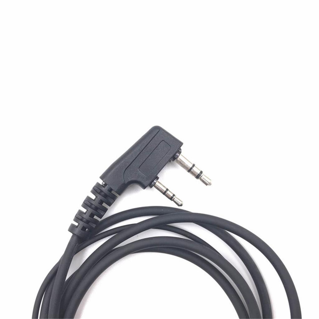 2 Pin G Shape Ear Piece Headset With Micophone Fit For Walkie Talkie