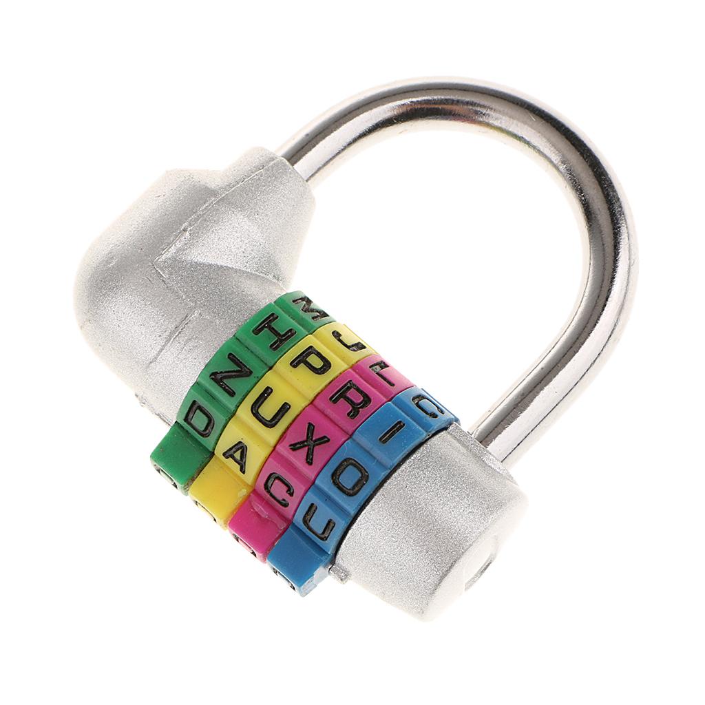 2pcs 4 Letter Combination Locks Password  Padlocks