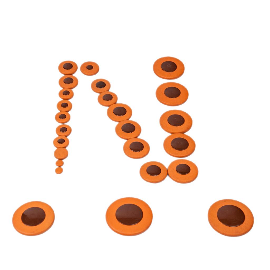 Sunnimix Gói 25 Alto Saxophone Miếng Đệm Nhạc Cụ Hơi Phụ Kiện, Cam