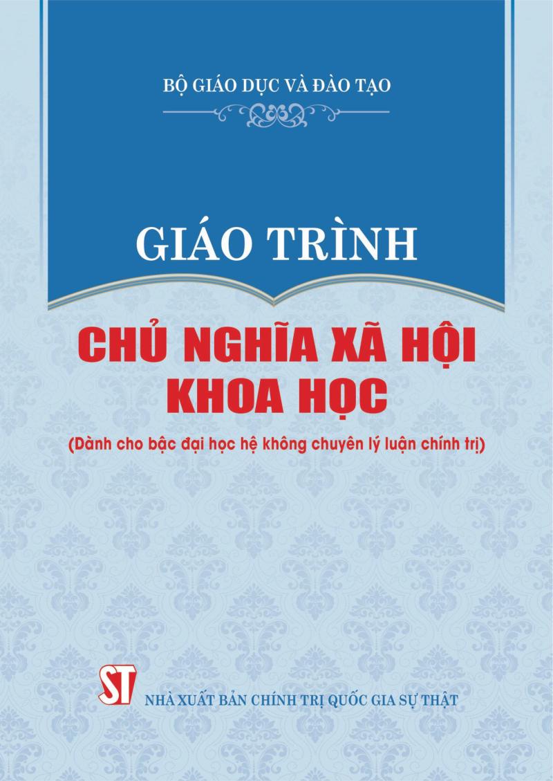 Giáo trình Chủ nghĩa xã hội khoa học (Dành cho bậc đại học hệ không chuyên lý luận chính trị)