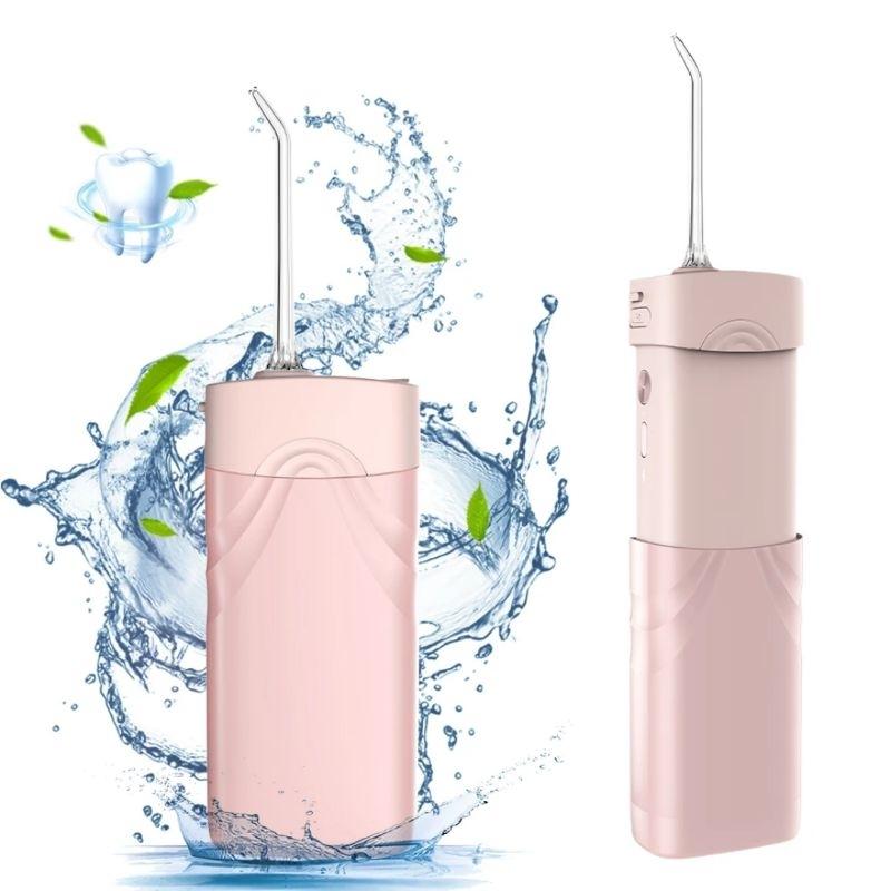 Máy tăm nước nhỏ gọn công suất mạnh mẽ TEKKIN MS16 5 chế độ làm sạch răng - hàng chính hãng