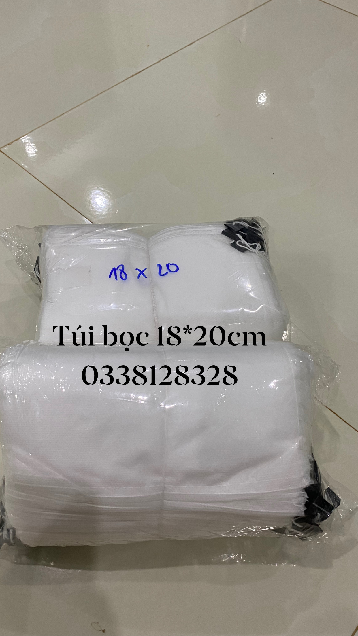 100 CÁI TÚI VẢI TỐT BỌC TRÁI ỔI, VÚ SỮA, NA,...- VẬT TƯ NÔNG NGHIỆP