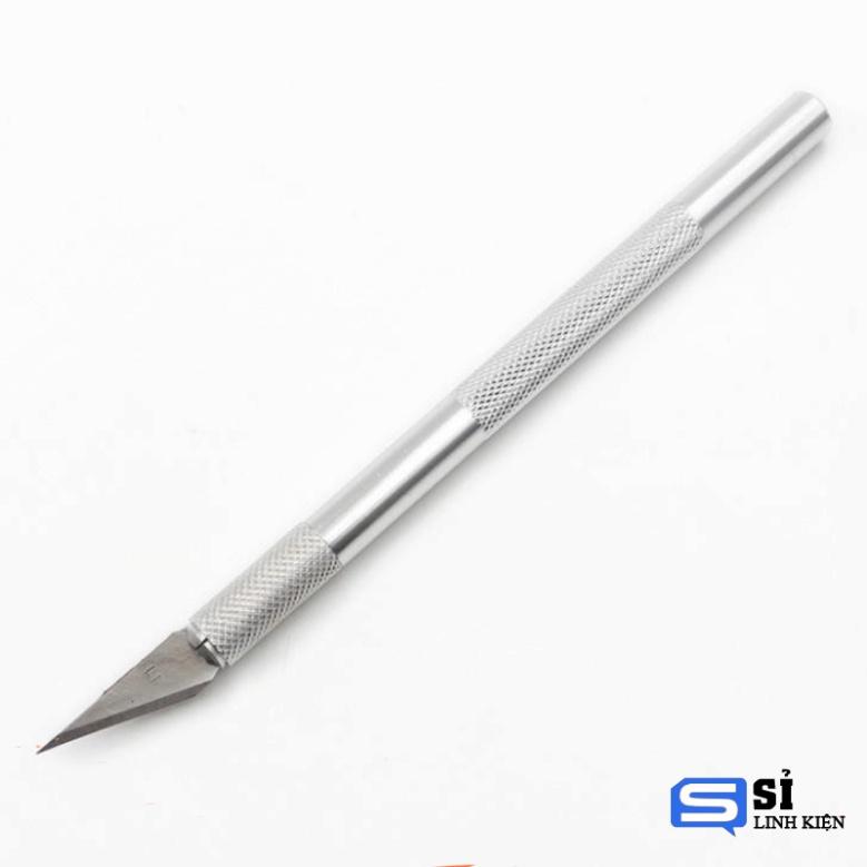 Bộ Dao Khắc Đa Năng, Điêu Khắc Gỗ Nghệ Thuật Cán Nhôm Dài 14cm
