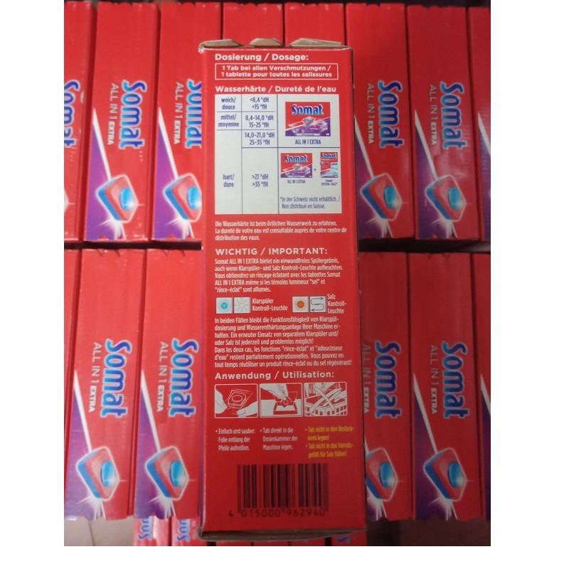 Combo 3 viên riửa chén bát somat loại 25 viên hộp