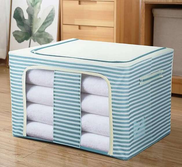 Tủ Đựng Quần Áo Khung Thép Chắc Chắn 50X40X33Cm