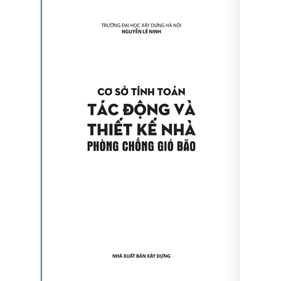 Cơ Sở Tính Toán Tác Động Và Thiết Kế Nhà Phòng Chống Gió Bão