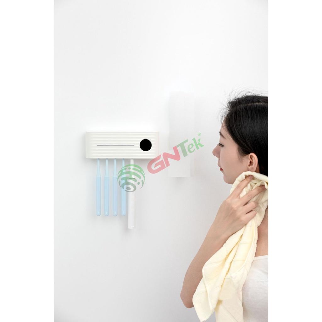 Máy khử trùng bàn chải đánh răng bằng tia cực tím Sothing, diệt 99.9% vi khuẩn kệ nhả kem đánh răng tự động
