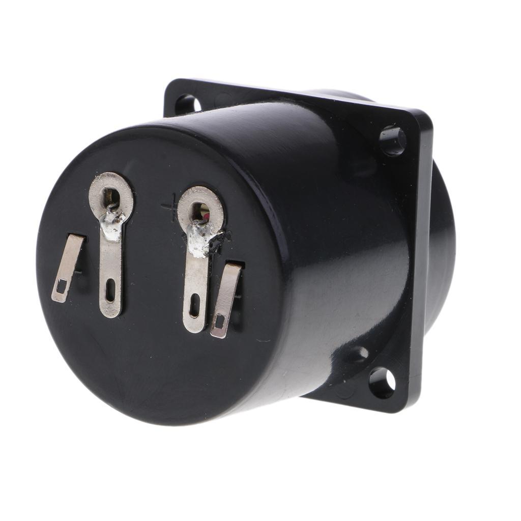 Audio Power Amplifier Panel VU meter DB level LED Header Black